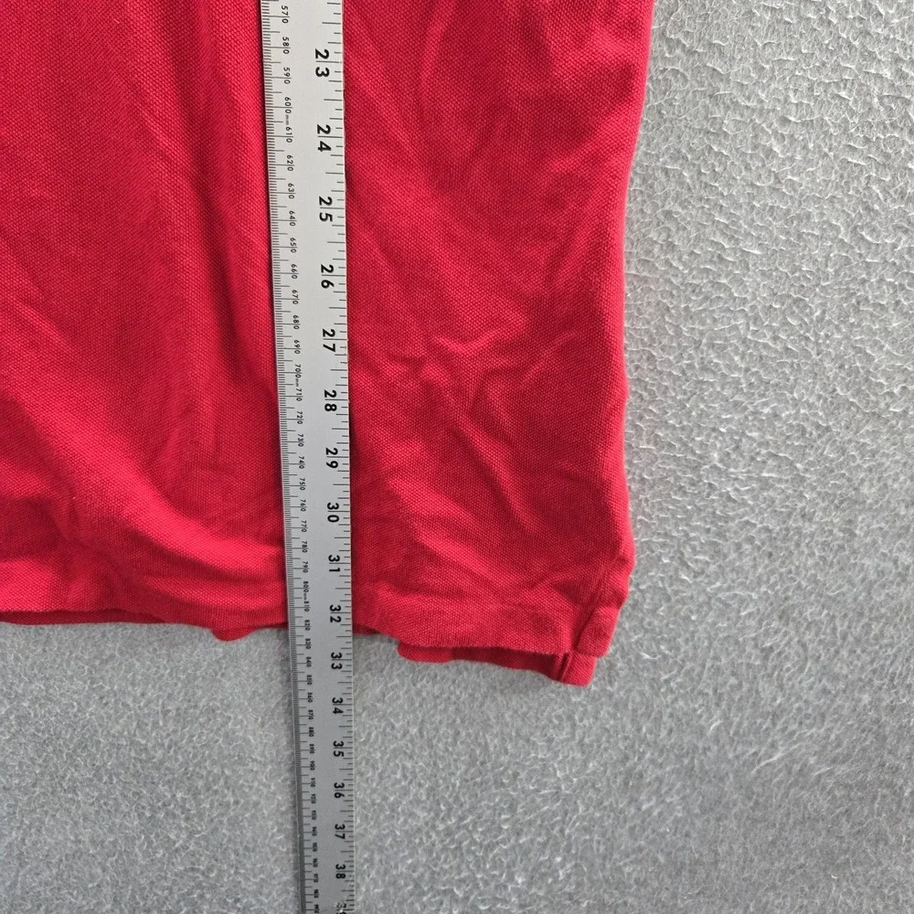Polo Ralph Lauren Men Polo 3XB Red Embroidered Logo Short Sleeve